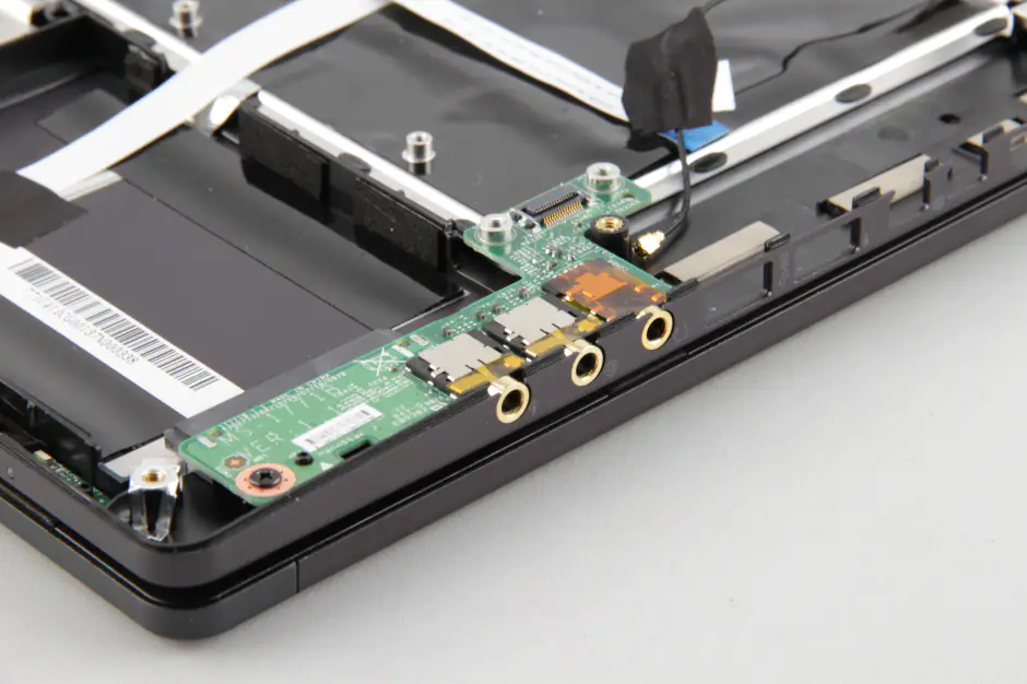 Remove the audio board