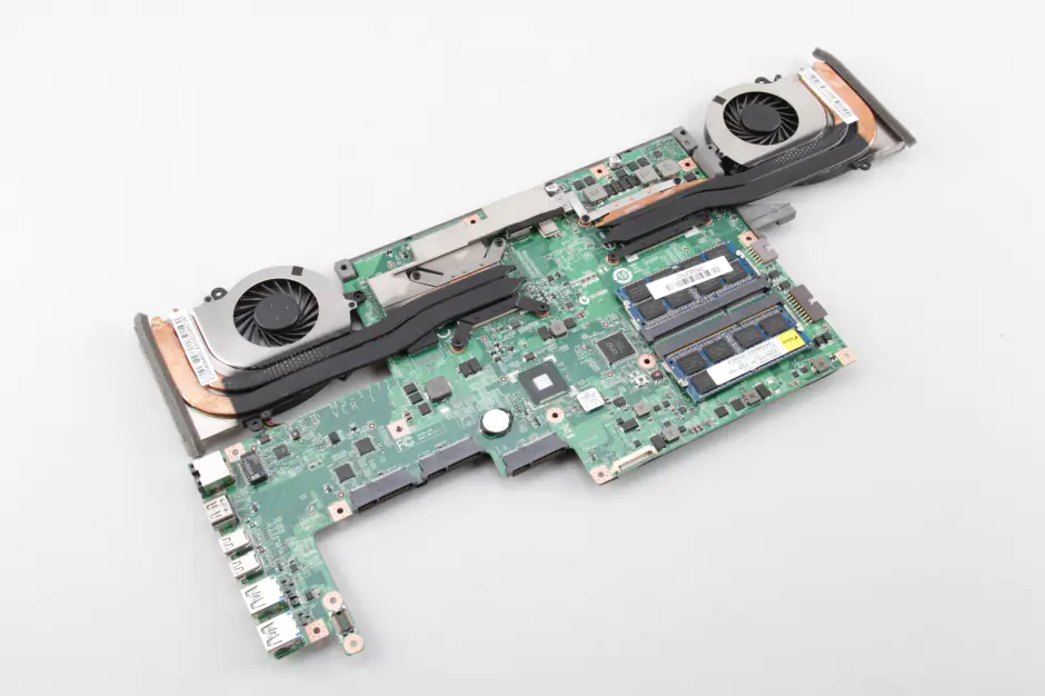 Remove the cooling system