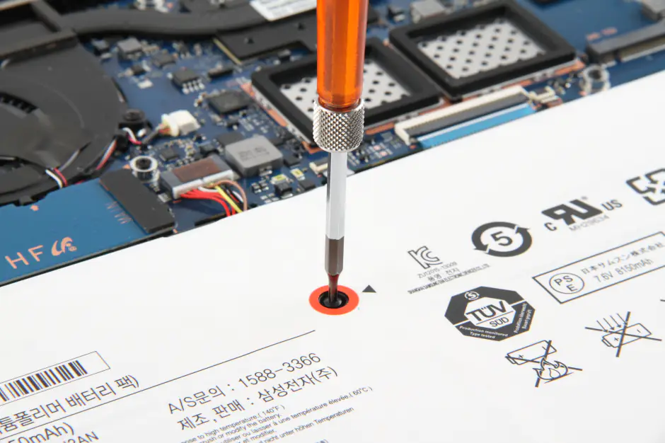 Remove the battery