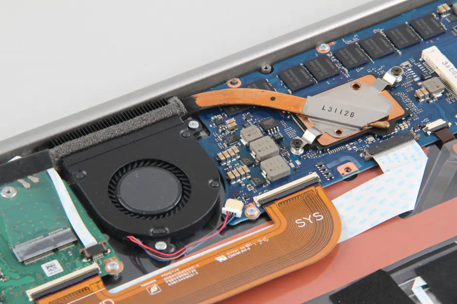 Remove the cooling system