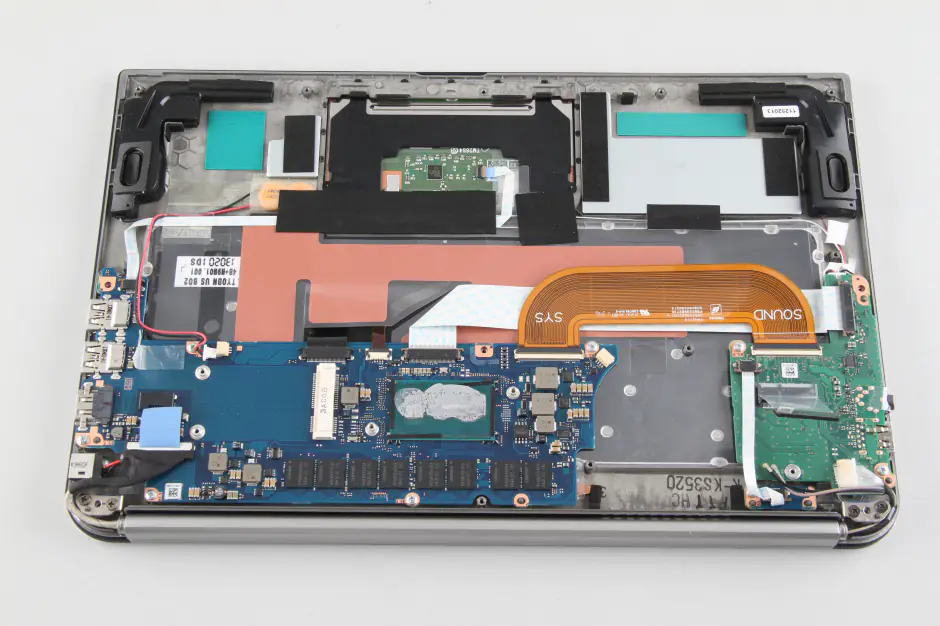 Remove the motherboard