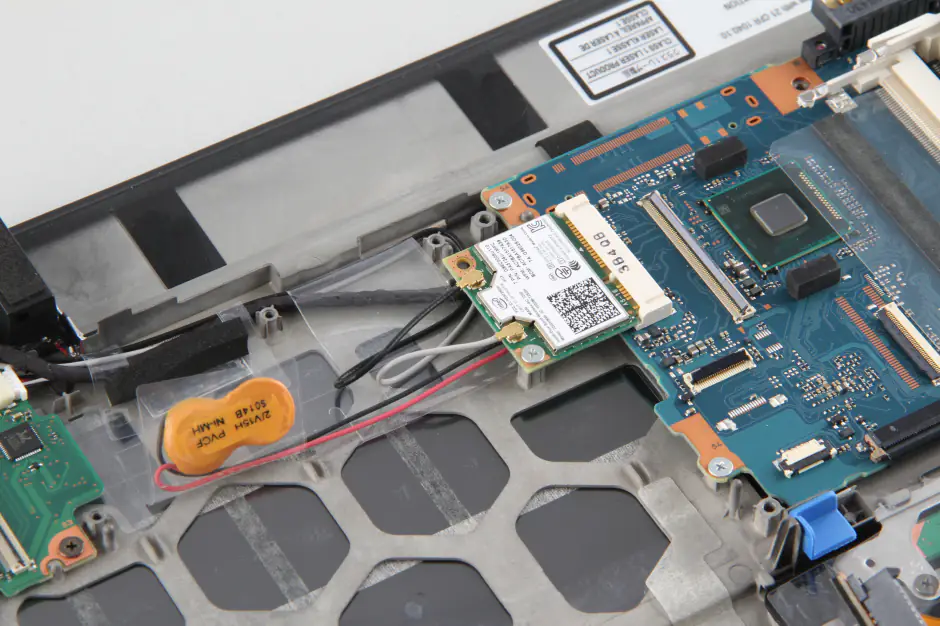 Remove the wireless card