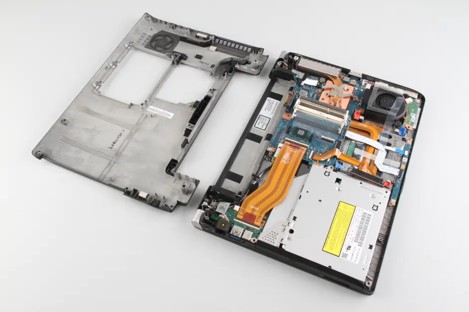 Remove the bottom case