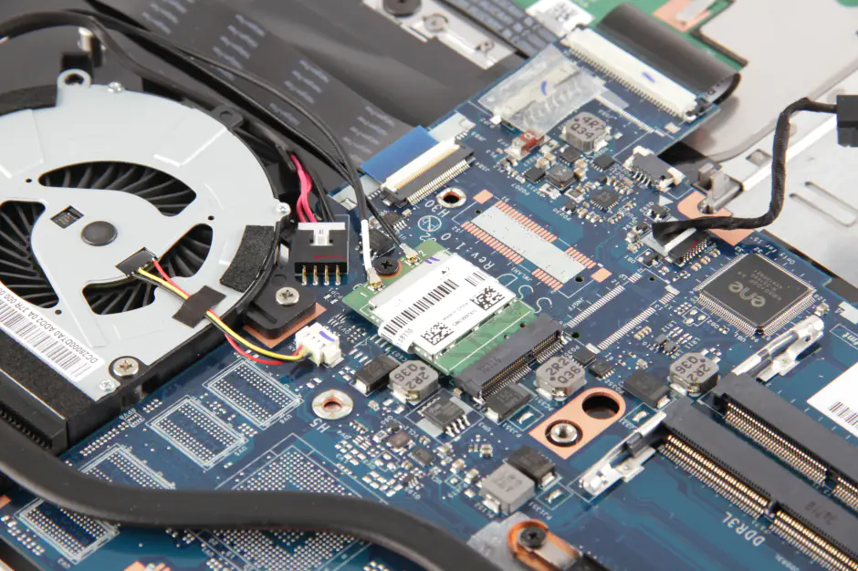 Remove the wireless card