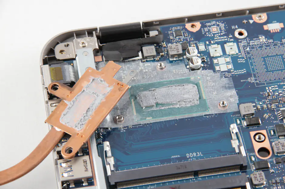 Toshiba Satellite M40t-A heatsink
