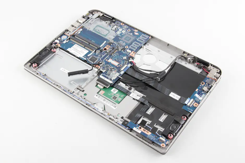 Remove the motherboard