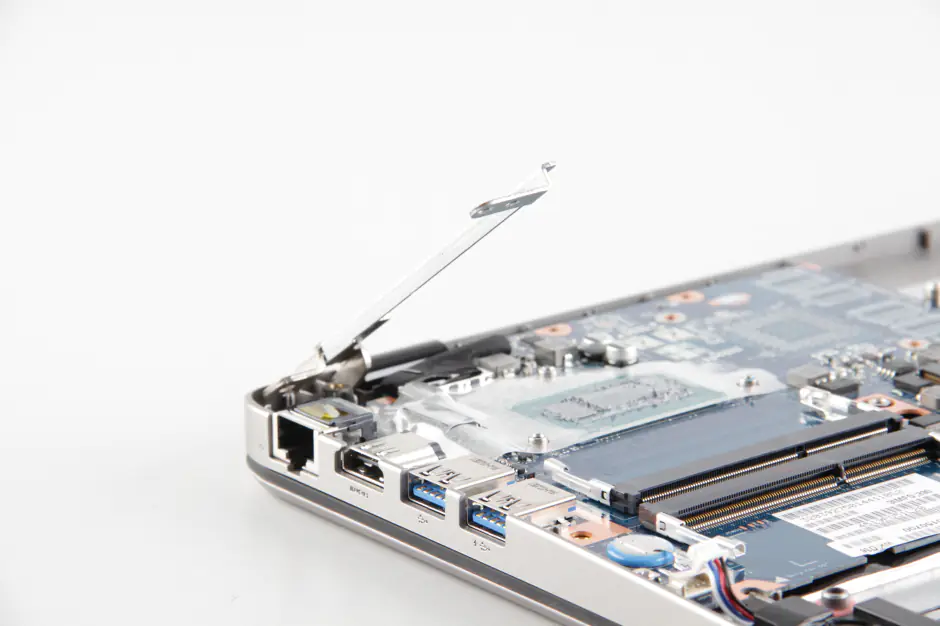 Remove the motherboard