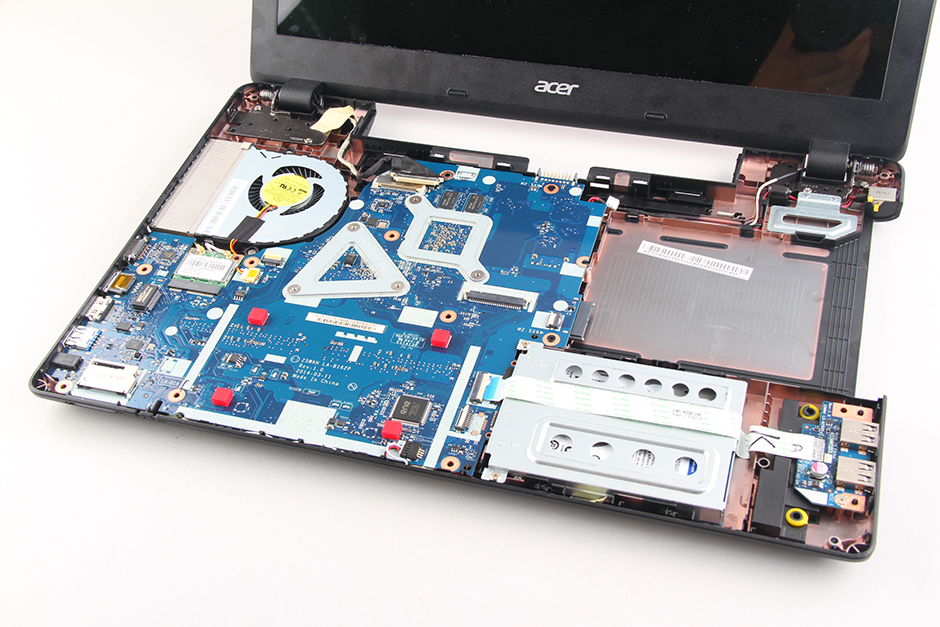 bagageruimte Vaarwel schipper Acer Aspire E15 E5-571G Disassembly and SSD, RAM, HDD upgrade guide |  MyFixGuide.com