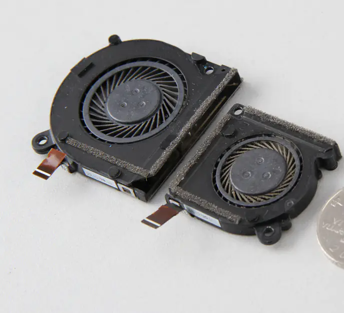Left and right fans