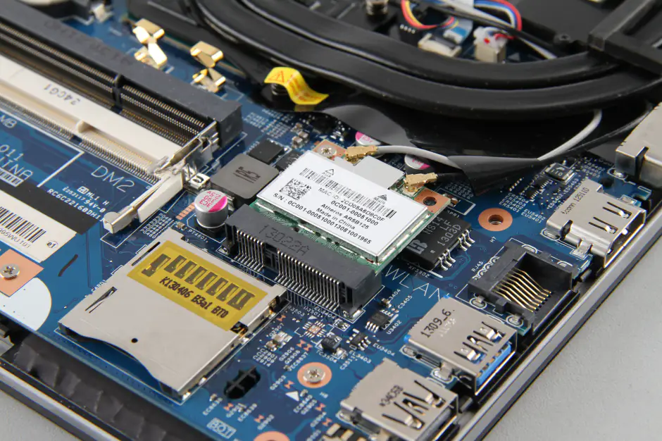 Remove the wireless card