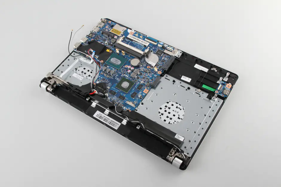 Remove the motherboard