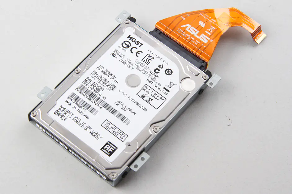 Asus G550JK hard drive