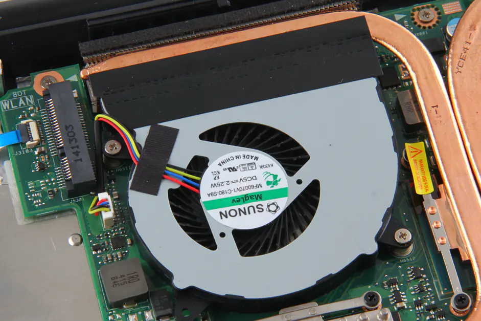 Remove the cooling system