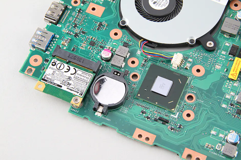 Remove the wireless card