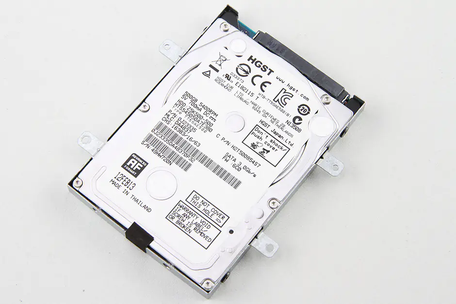 ASUS X502CA hard drive