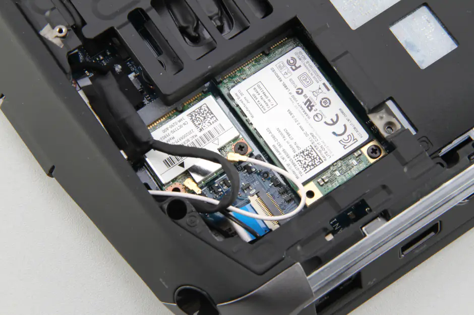 Remove the wireless card