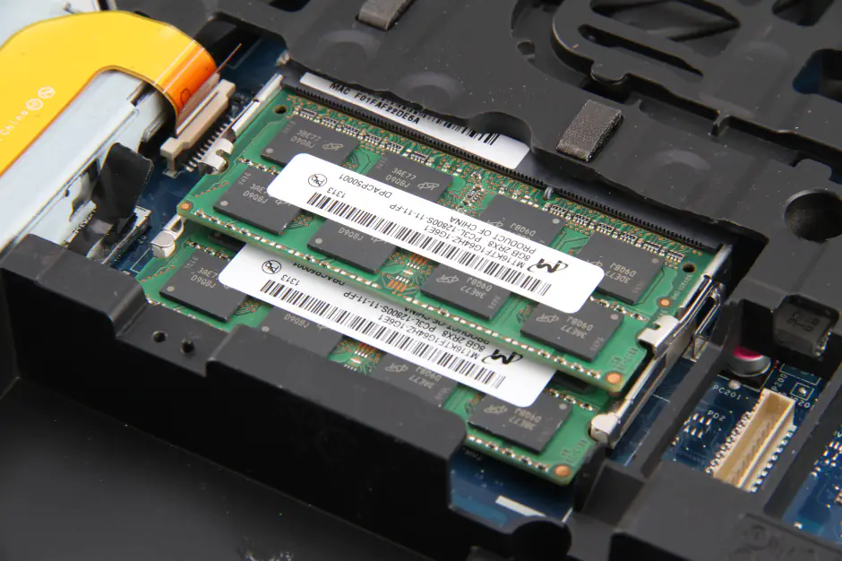 Remove the RAM modules