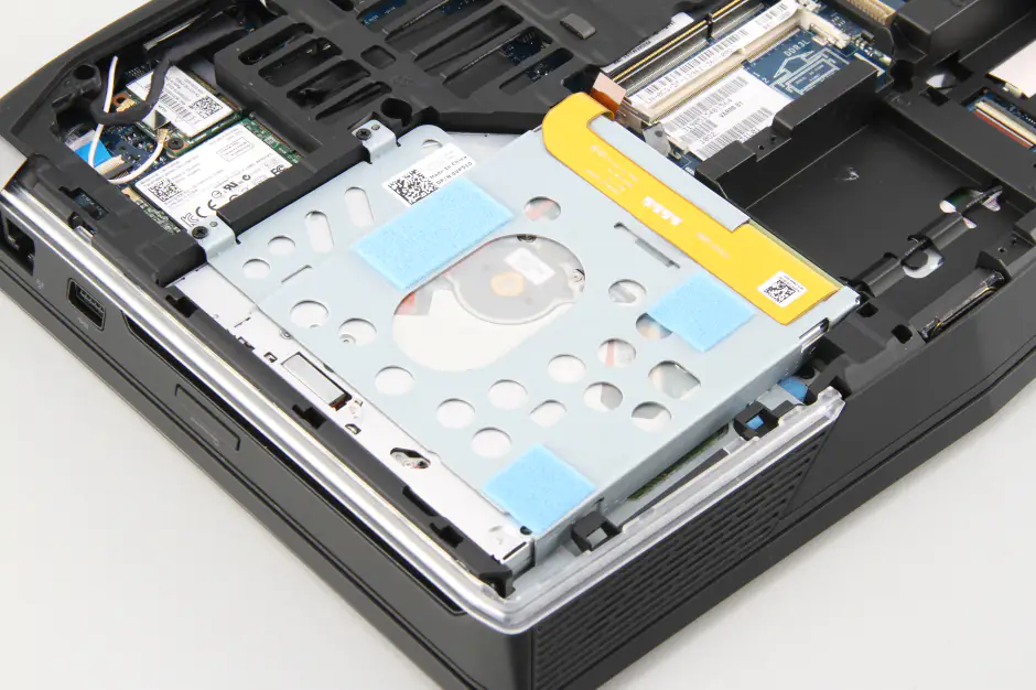 Remove the DVD drive