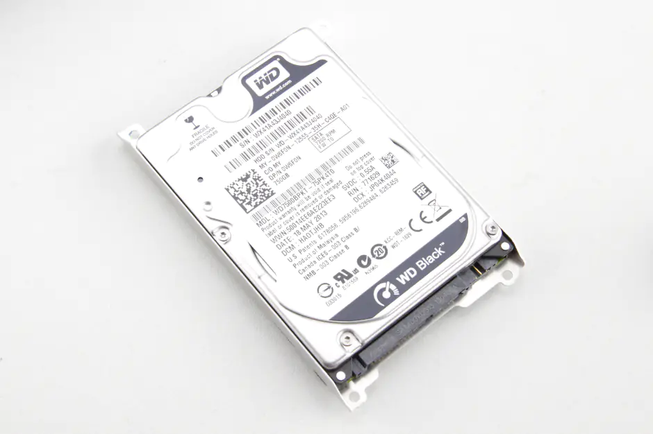 Western Digital 750GB hard drive