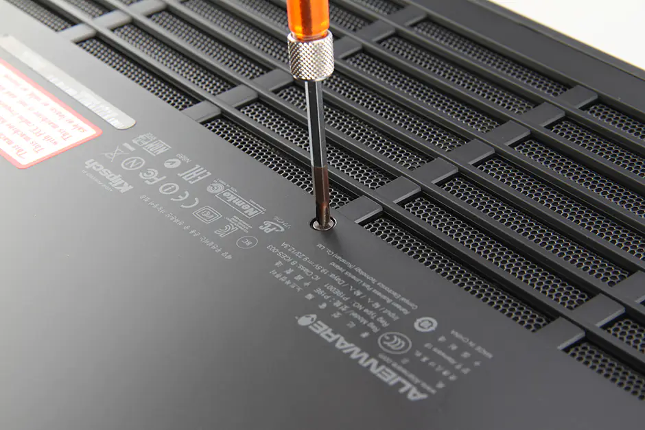 Remove the screws