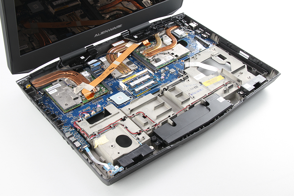 Dell Alienware 18 disassembly SSD, RAM, upgrade | MyFixGuide.com