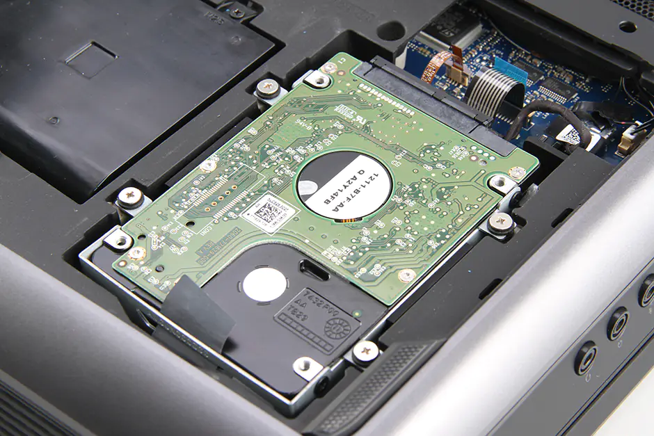 Remove the hard drive