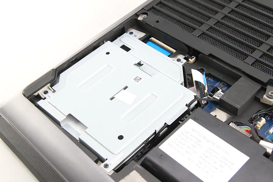Remove the DVD drive