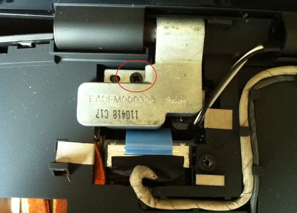 LCD hinges