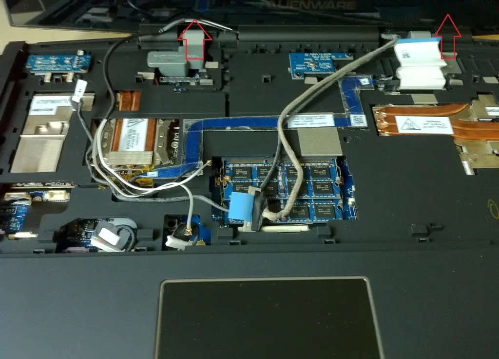 Disconnect all cables