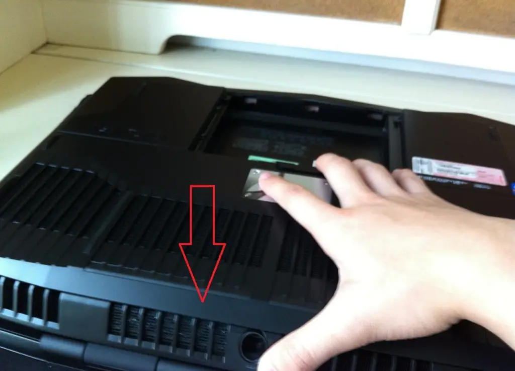 Remove the service cover