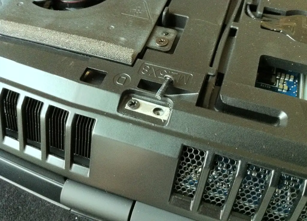 Remove the screws