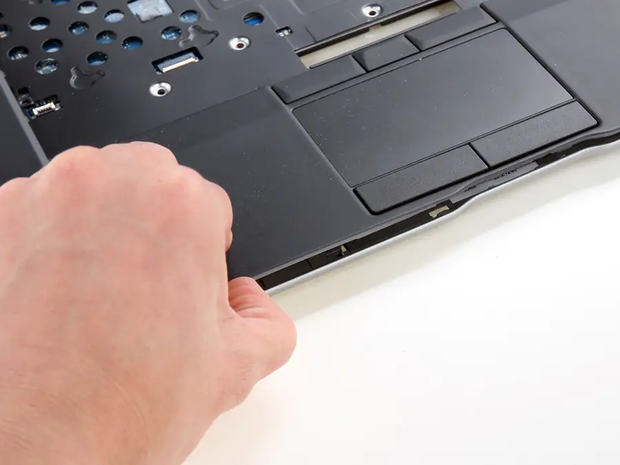 Remove the palm rest