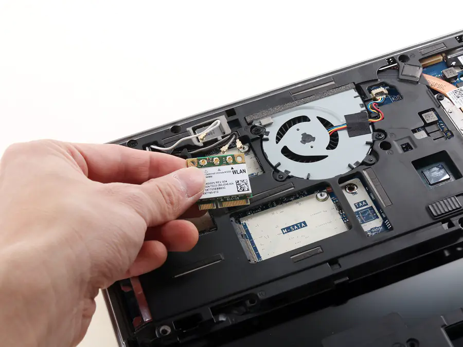 Remove the wireless card