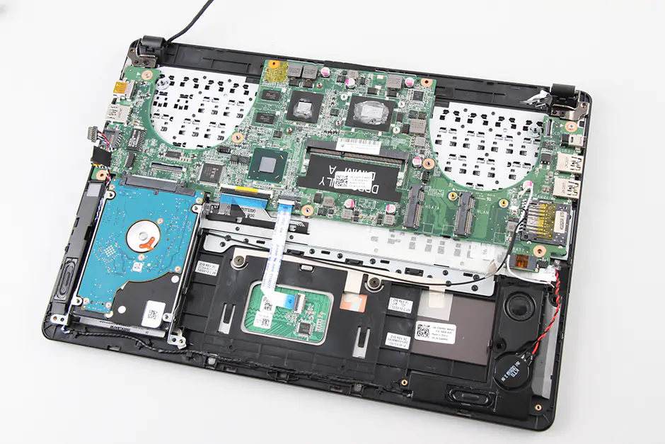 Remove the hard drive
