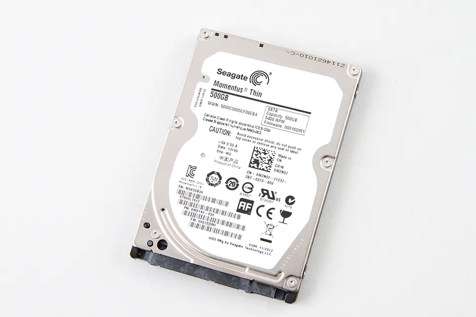Seagate 500GB hard drive