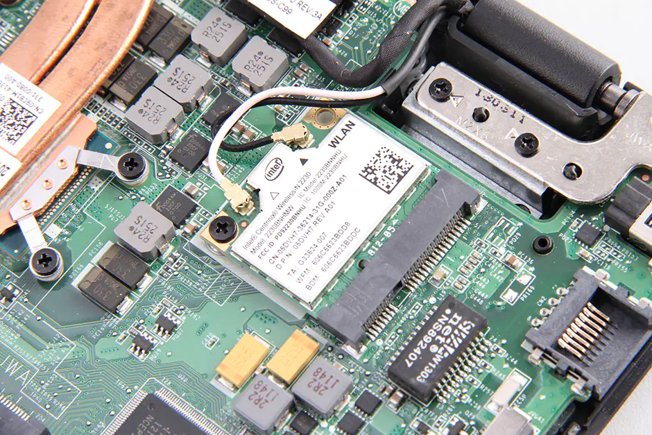 Remove the wireless card