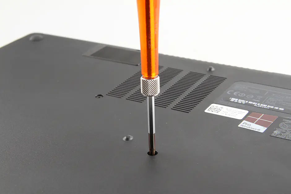 Remove the screw