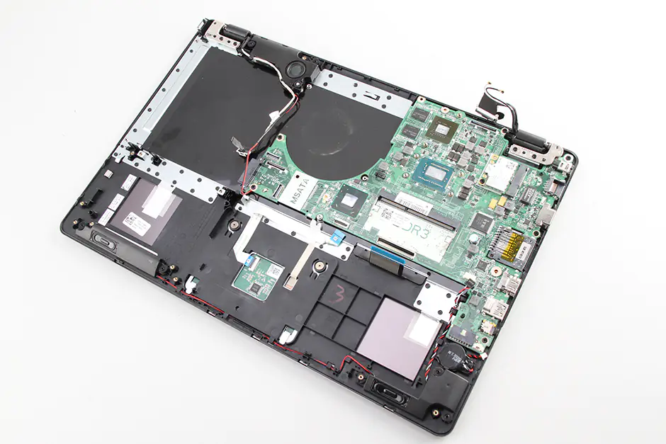 Remove the motherboard