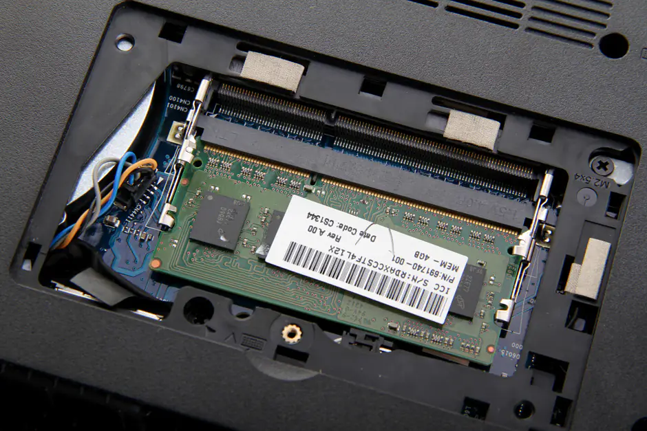 Remove the memory module