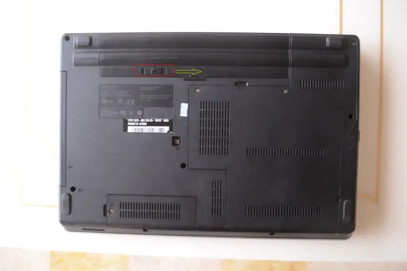 Remove the battery