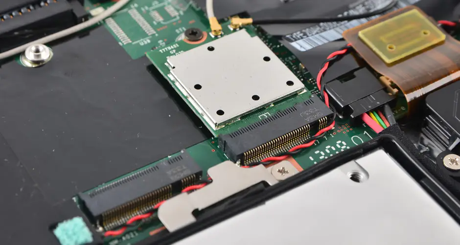 Remove the wireless card