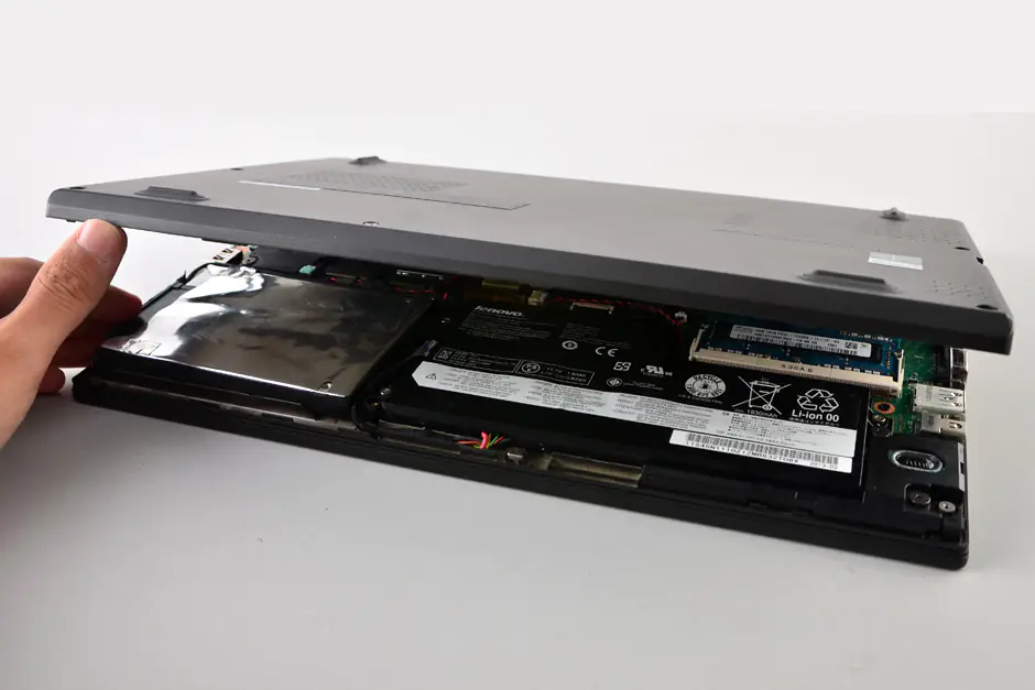 Remove the bottom cover
