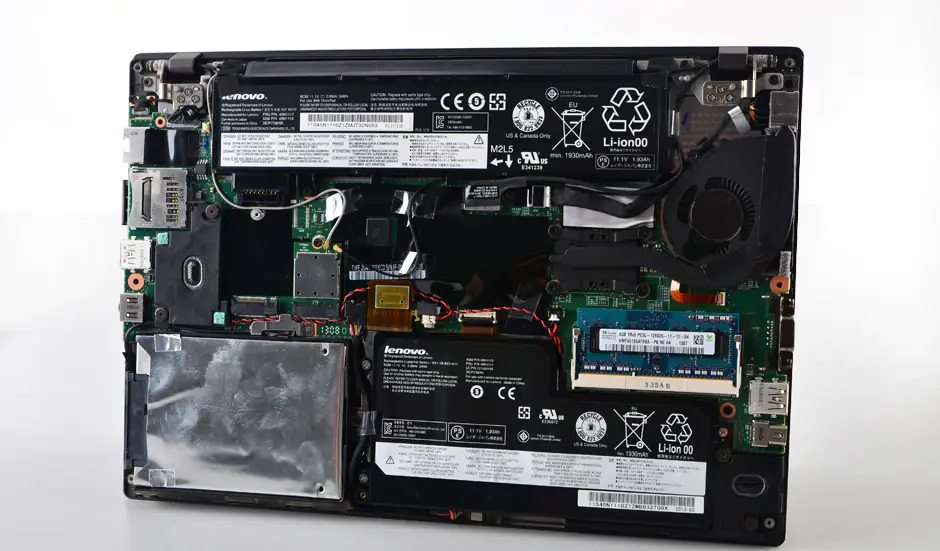 Internal Structure of the Lenovo ThinkPad X230s
