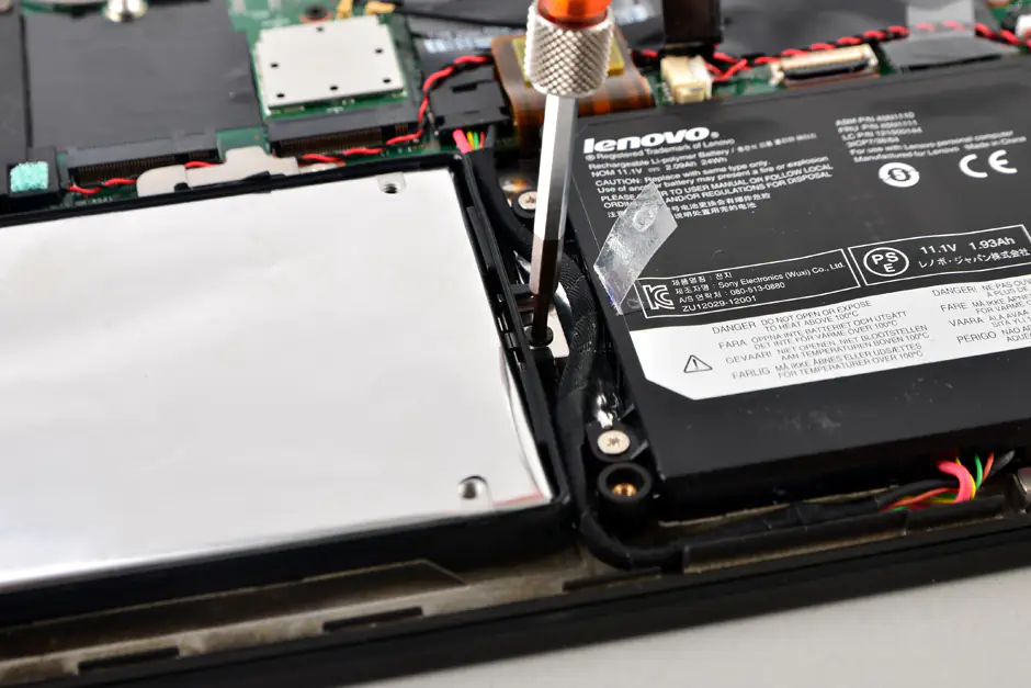 Remove the hard drive