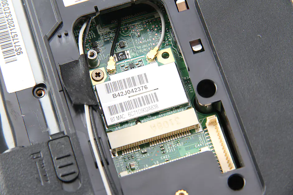 Remove the wireless card