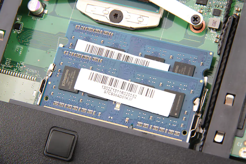 Remove the memory modules