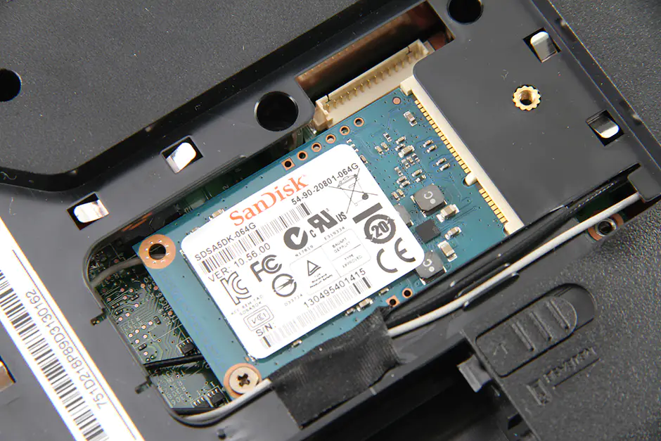 Remove the SSD