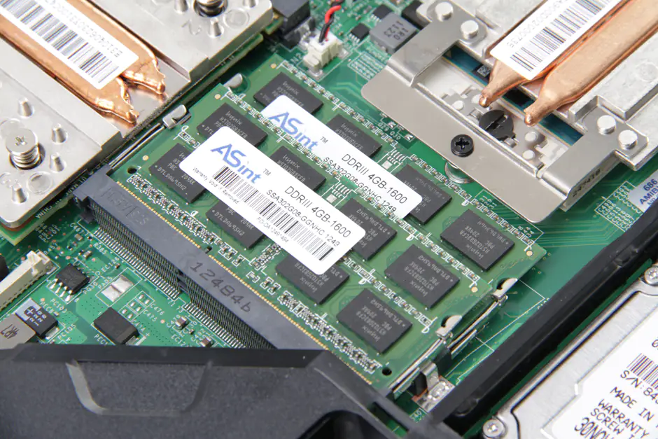 Remove the memory modules