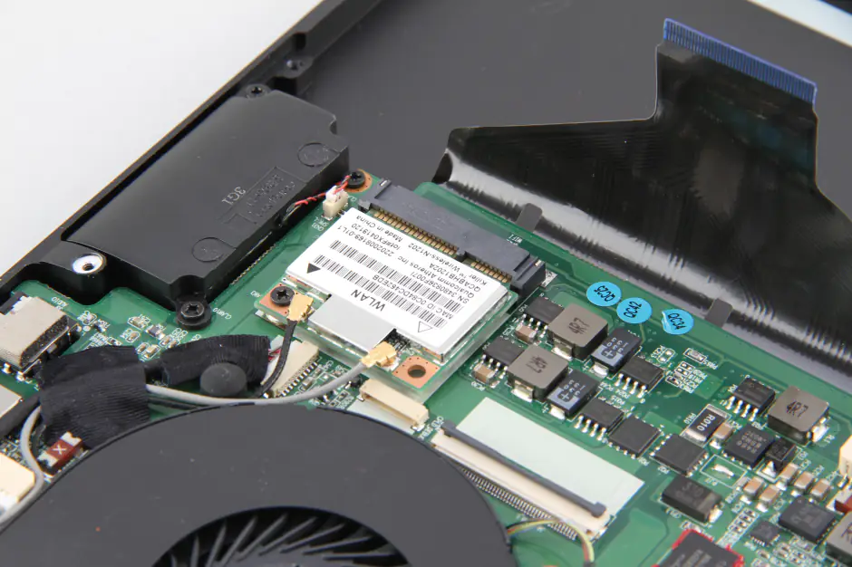 Remove the wireless card