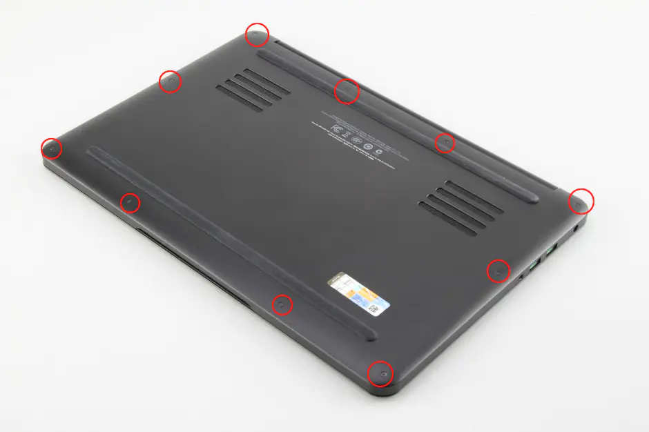 Remove the bottom cover